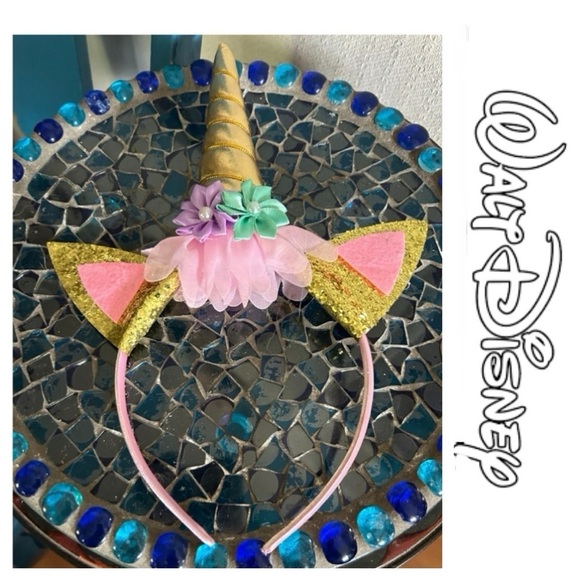 DISNEY UNICORN HEADBAND - Picture 1 of 3